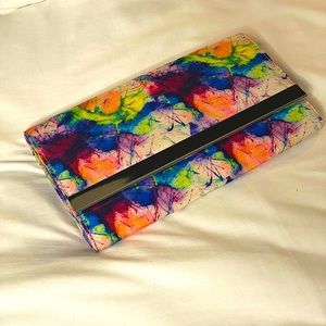 Steve Madden Abstract Clutch Purse
